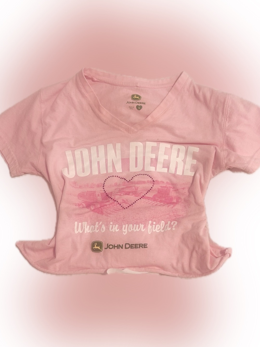 John Deere pink crop top Lana del Rey